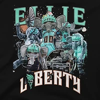 Unisex Stadium Essentials Black New York Liberty Ellie Crossroads T-Shirt