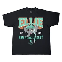 T-shirt unisexe Stadium Essentials noir New York Liberty Most Valuable Mascot Urban Premium