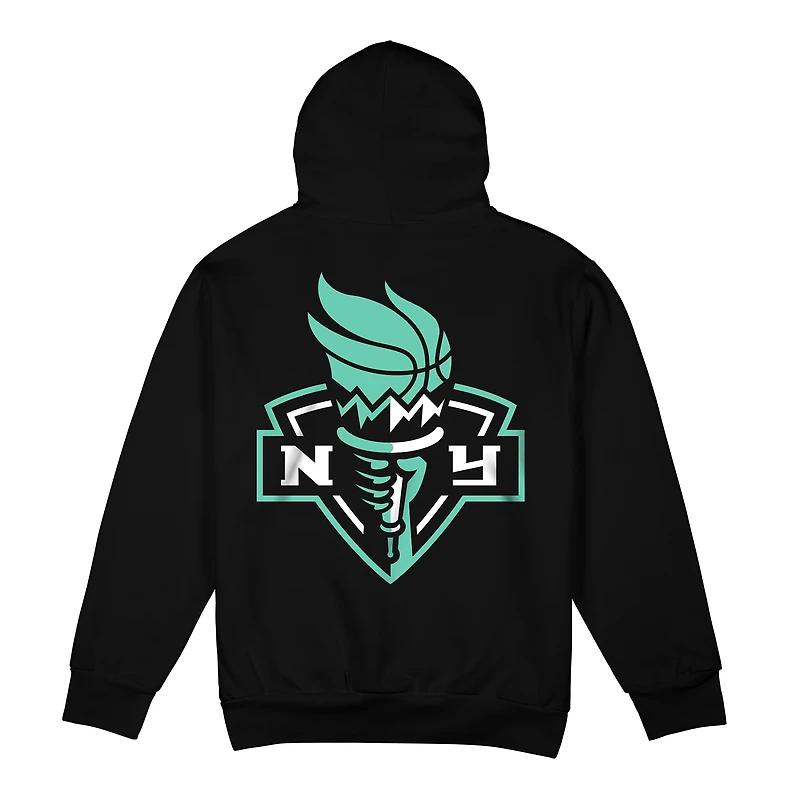 Sweat à capuche unisexe Stadium Essentials noir New York Liberty Next Time Urban Premium