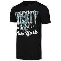 V120733 NYLIB NOIR UNISEXE STADIUM ESSENTIALS SKY HIGH SS TEE TEEMENSCR