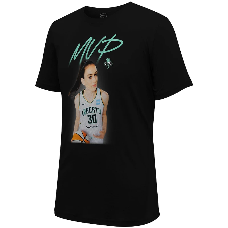 T-shirt unisexe Stadium Essentials Breanna Stewart noir New York Liberty 2023 WNBA MVP Player