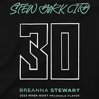 T-shirt unisexe Stadium Essentials Breanna Stewart noir New York Liberty 2023 WNBA MVP Player