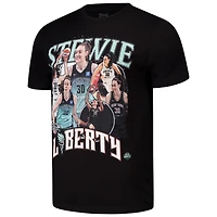 T-shirt unisexe Stadium Essentials Breanna Stewart noir New York Liberty 2024 Crossroads