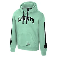Sweat à capuche unisexe Stadium Essentials Menthe New York Liberty City Star