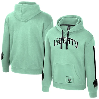 Sweat à capuche unisexe Stadium Essentials Menthe New York Liberty City Star