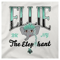 Unisex Stadium Essentials Oatmeal New York Liberty Sky High Mascot Fleece Crew Neck Sweatshirt