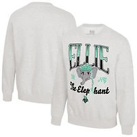 Unisex Stadium Essentials Oatmeal New York Liberty Sky High Mascot Fleece Crew Neck Sweatshirt