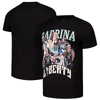 T-shirt unisexe Stadium Essentials Sabrina Ionescu noir New York Liberty 2024 Crossroads
