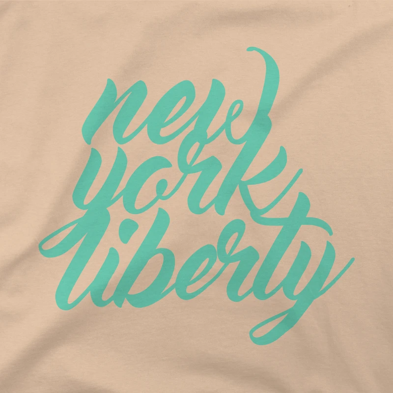 Sweat à capuche surdimensionné urbain unisexe Stadium Essentials Tan New York Liberty Paradise