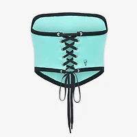 Women's  Mint New York Liberty Fleece Corset