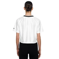 Women's New Era White York Liberty Sport Classics Capsule Boxy Cropped Fashion Jersey