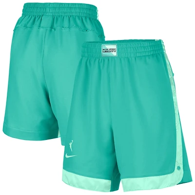 Short de basketball Nike Mint New York Liberty Fly en molleton tri-blend pour femme