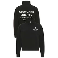 Pull-over à col zippé Marant anthracite de la collection Sportiqe New York Liberty Athletic Club pour femme
