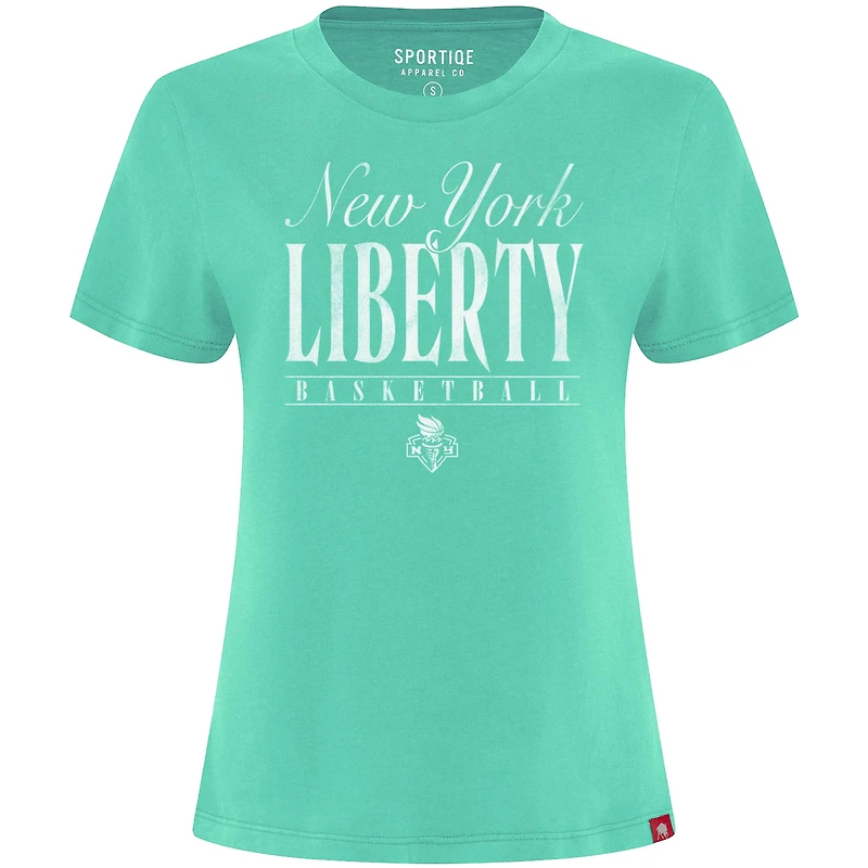 T-shirt Sportiqe Mint New York Liberty Arcadia pour femme
