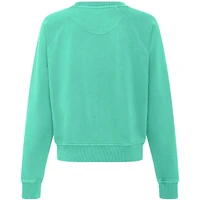 Sweat-shirt court raglan Sportiqe Mint New York Liberty Ashlyn pour femme