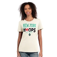 T-shirt à l'avoine pour femmes « New York Liberty Endzone »