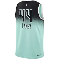 Maillot de joueur New York Liberty Swingman Nike Betnijah Laney Mint pour jeune - Édition rebelle