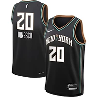 Youth Nike Sabrina Ionescu Black New York Liberty 2021 Explorer Edition Victory Player Jersey