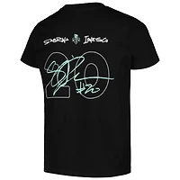 Youth round21 Sabrina Ionescu Black New York Liberty Player Signature Name & Number T-Shirt