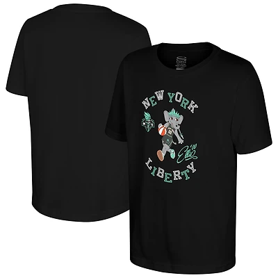 V120733 NYLib Youth Stadium Essentials WNBA Mascotte Numéro Uno SS Tee TEEYTH WLNYLSS14499