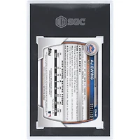 AJ Ewing New York Mets Autographed 2023 Bowman Draft Refractor Chrome Prospect #CDA-AE #173/499 SGC Authenticated 9 Card