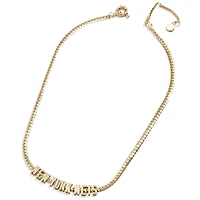 Collier Gourmette BaubleBar Mets de New York