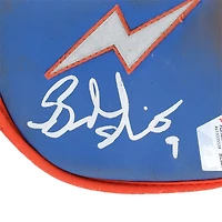 Brandon Nimmo New York Mets Autographed Game-Used Blue Bruce Bolt Hand Guard from the 2023 MLB Season