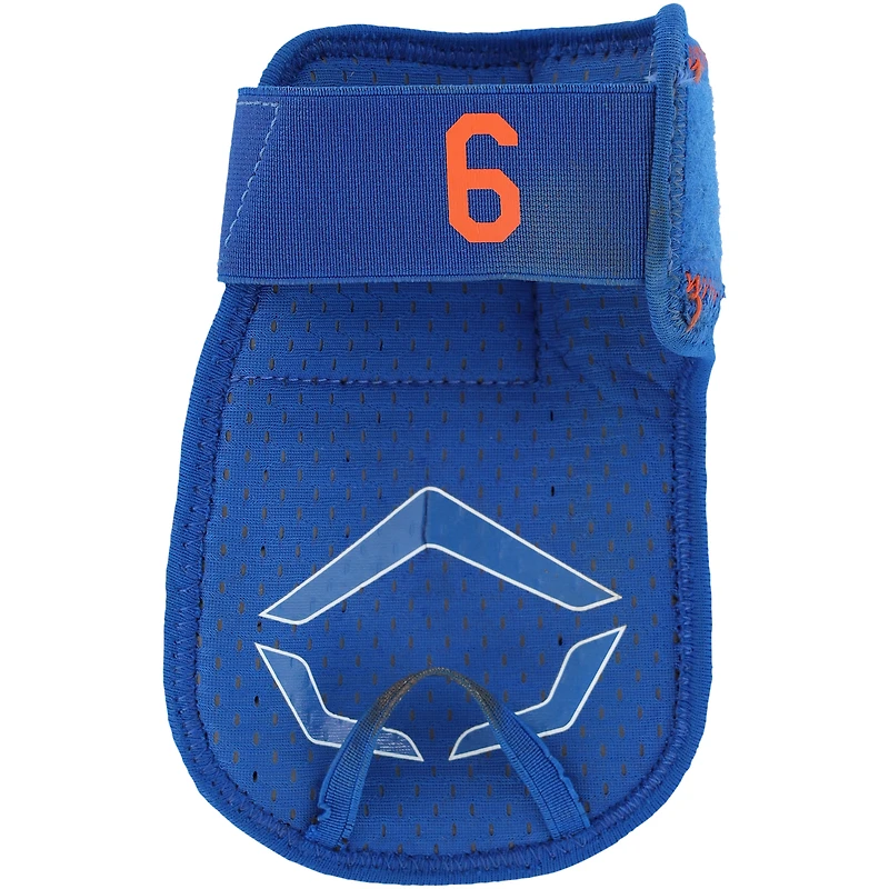 Brandon Nimmo New York Mets Autographed Game-Used Blue EvoShield Hand Guard from the 2023 MLB Season