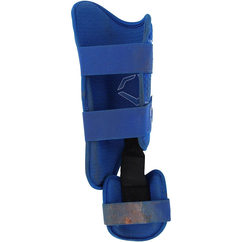 Brandon Nimmo New York Mets Autographed Game-Used Blue EvoShield Leg Guard from the 2023 MLB Season - RG13335534
