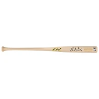 Brandon Nimmo New York Mets Autographed Player-Issued Tan Rawlings Bat from the 2024 MLB Season