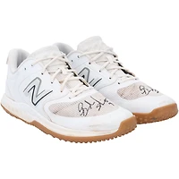 Brandon Nimmo New York Mets Autographed Player-Worn White New Balance Shoes from the 2023 MLB Season