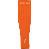 Manchon orange Bruce Bolt de Brandon Nimmo des New York Mets utilisé lors du match de la saison 2023 de la MLB