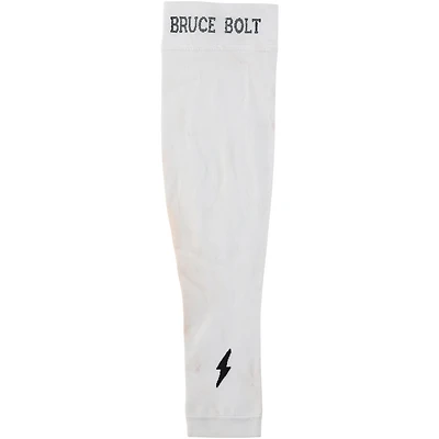 Manchon Bruce Bolt blanc utilisé par Brandon Nimmo pour les Mets de New York lors de la saison 2023 de la MLB