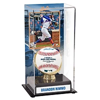 Vitrine d'exposition sublimée Brandon Nimmo New York Mets avec image