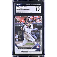 Carlos Beltran New York Mets 2025 Topps Now Off-Season National Baseball Hall of Fame #OS15 CGC Authenticated 10 Card