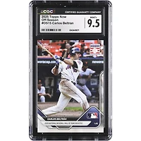 Carte Carlos Beltran des Mets de New York 2025 Topps Now Off-Season #OS15 authentifiée CGC 9.5