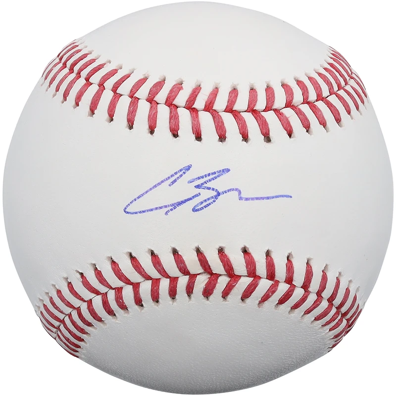 Carson Benge New York Mets Autographed Baseball