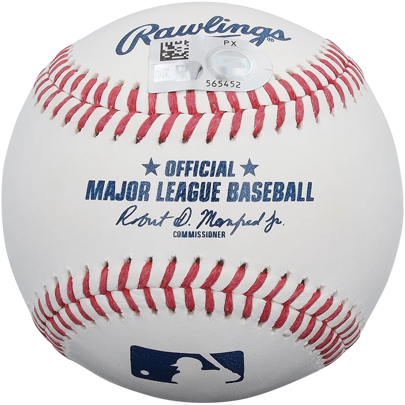 Balle de baseball autographiée par Carson Benge, des Mets de New York