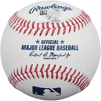Balle de baseball autographiée par Carson Benge, des Mets de New York