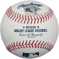 Carson Benge New York Mets Autographed Baseball with "LGM!" Inscription