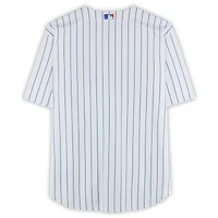 Maillot réplique blanc Nike autographié par Carson Benge (New York Mets) - Signature sur le devant
