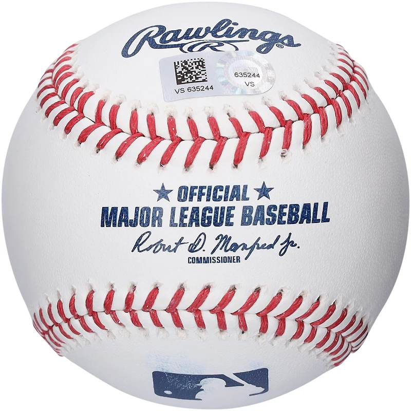 Balle de baseball autographiée par Darryl Strawberry des Mets de New York avec inscription « 83 ROY »
