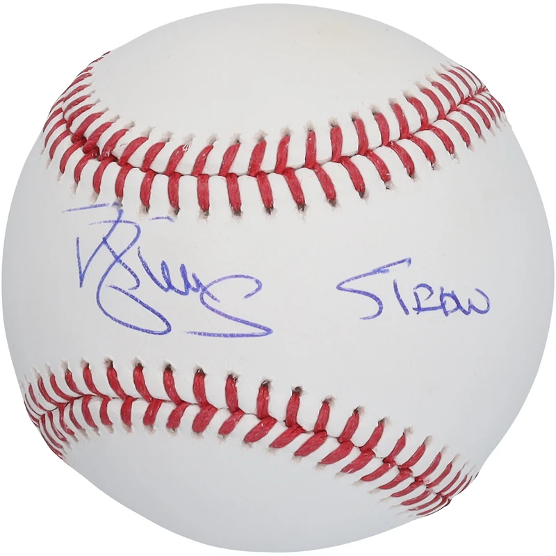 Darryl Strawberry New York Mets Autographed Baseball with "Straw" Inscription