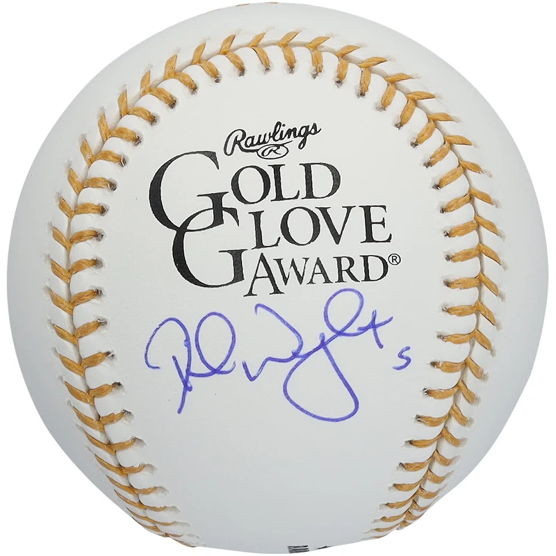 David Wright New York Mets Autographed Gold Glove Logo Baseball