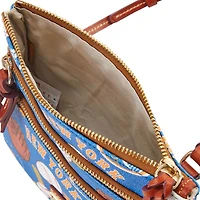 Dooney & Bourke New York Mets Game Day Triple Zip Crossbody Purse