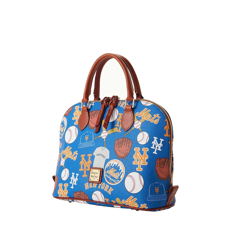 Dooney & Bourke New York Mets Game Day Zip Zip Satchel
