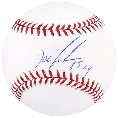 Dwight Doc Gooden New York Mets Autographed Baseball with "85 CY" Inscription