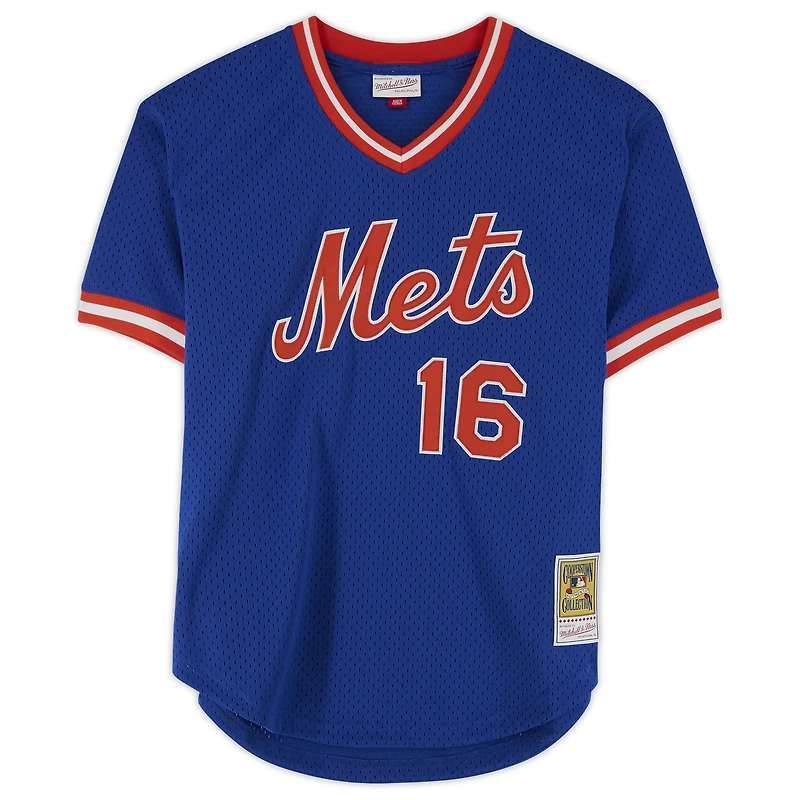 Dwight Gooden New York Mets Autographed Mitchell & Ness Replica Jersey with "85 NL Cy" Inscription