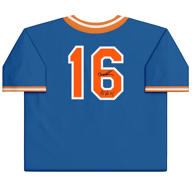 Dwight Gooden New York Mets Autographed Mitchell & Ness Replica Jersey with "85 NL Cy" Inscription