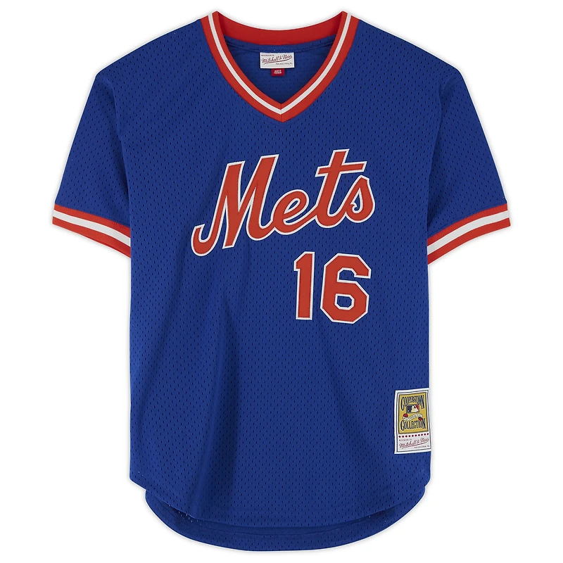 Dwight Gooden New York Mets Autographed Mitchell & Ness Replica Jersey